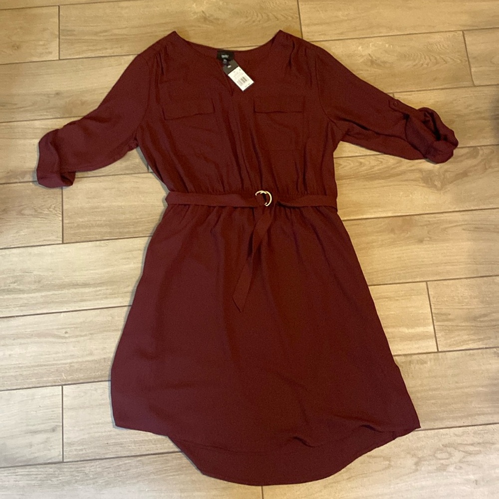 Maroon Dress
